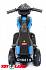 Электромотоцикл Toyland синего цвета  - миниатюра №3